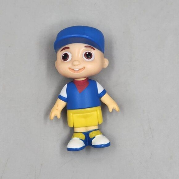 CoComelon Musical Alphabet Train Conductor JJ Figure, 2.5" Jazwares EUC - Picture 1 of 4